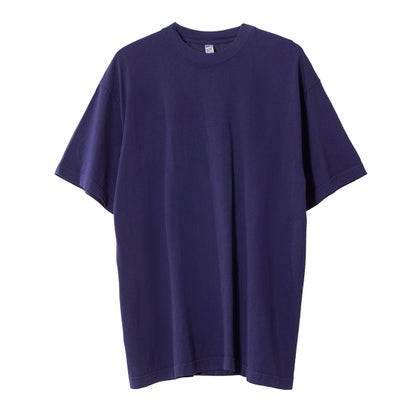 󥼥륹ѥ LOS ANGELES APPAREL 6.5OZ GARMENT DYE CREW NECK T-SHIRT PURPLE