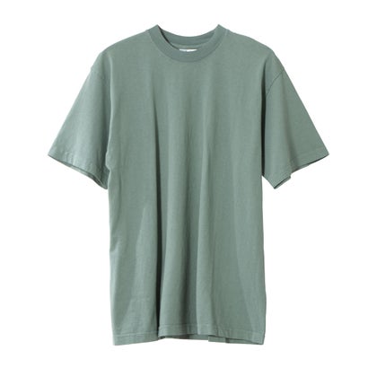 󥼥륹ѥ LOS ANGELES APPAREL 6.5OZ GARMENT DYE CREW NECK T-SHIRT AT/GREEN
