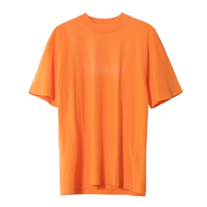 ロサンゼルスアパレル LOS ANGELES APPAREL 6.5OZ GARMENT DYE CREW NECK T-SHIRT (NEON ORANGE)