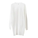 ロサンゼルスアパレル LOS ANGELES APPAREL LONG SLEEVE GARMENT DYE MOCKNECK DRESS (OFF WHITE...