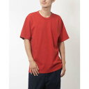 ロサンゼルスアパレル LOS ANGELES APPAREL SHORT SLEEVE BINDING GARMENT DYE T-SHIRT (DARK RED)