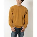 ロサンゼルスアパレル LOS ANGELES APPAREL LONG SLEEVE GARMENT DYE FRENCH TERRY PULLOVER (CAMEL)