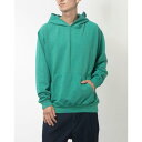 ロサンゼルスアパレル LOS ANGELES APPAREL LONG SLEEVE GARMENT DYE FRENCH TERRY PULLOVER HOO...