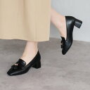ヴィヴィアン VIVIAN スクエアトゥタッセルローファーパンプス (ブラック)
