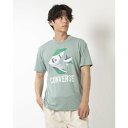 コンバース CONVERSE メンズ 半袖Tシャツ シェブロン グラフィック TEE_ 41300060 (GEEN GREY)