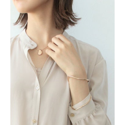 スリーフォータイム Three Four Time BIGフレームバングル (ゴールド)