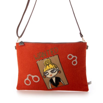 ライル Lyre Lyre クラッチショルダー WANTED （オレンジ）