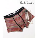 ポールスミス Paul Smith アンダーウェア ボクサーパンツ ロゴ ボーダー メンズ ユニセックス 下着 パンツ (MULTI)