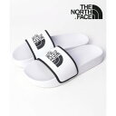 ザ・ノース・フェイス THE NORTH FACE M BASE CAMP SLIDE III シャワーサンダル ビーチサンダル キャンプ アウトドア ロゴ NF0A4T2 (WHT)