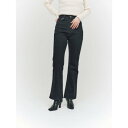 ヴィセンテ Vicente Vicente flare denim (BLACK)(4)