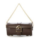 ダイアナ DIANA ロール型ミニBAG (ダークブラウン合皮スムース)