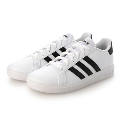 アディダス adidas キッズ スニーカー 子供靴 GRAND COURT 2.0 K GW6511(ホワイト)