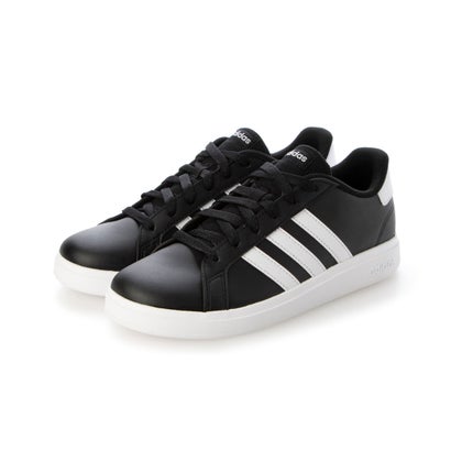 アディダス adidas キッズ スニーカー 子供靴 GRAND COURT 2.0 K GW6503(ブラック)