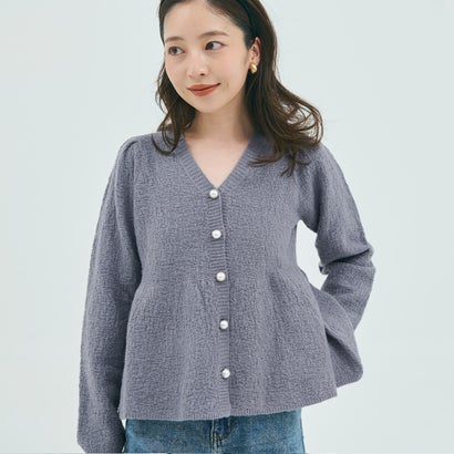 コカ coca ラメニットカーディガン （Charcoal）のサムネイル