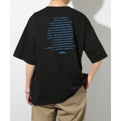 コンバース CONVERSE 【CONVERSE / コンバース】天竺 チャックテイラーグラフィック 半袖 Tシャツ オーバーサイズ バックプリント プリントT 4222ー4800 (BLK2)