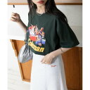 ◎SETUP7別注商品◎【Coleman】コールマン / プリントT Tシャツ ユニセックス 半袖 クルーネック レトロ グラフィック