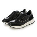 ブソラ bussola 撥水サイドジップスニーカー (ブラックコンビ)