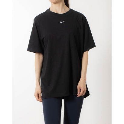 ナイキ NIKE レディース 半袖Tシャツ ナイキ ウィメンズ NSW エッセンシャル フェニックス LBR S/S Tシャツ FD4150010 （ブラック/(ホワイト)）