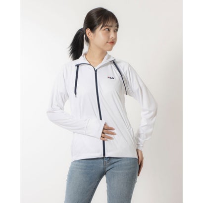 フィラ FILA レディース マリン ラッシュガード スムースUVウェア脇メッシュ 324-671 (ホワイト) フィラ FILA レディース マリン ラッシュガード スムースUVウェア脇メッシュ 324-671 (ホワイト)