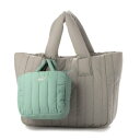 カシュカシュ cache cache 親子キルティング刺繍トートバッグ (LGY)