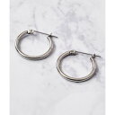 アドポーション ADPOSION ペア フープピアス (シルバー)