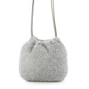 カシェリエ CACHELLIE C8513 LAME KNIT TOTE (シルバー)