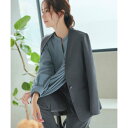 ルイルエブティック RUIRUE BOUTIQUE 選べる6タイプ洗えるスタイリッシュビジネススーツパンツセット (Fセット/ダークグレー)