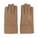 ベスジョーヤ VESGIOIA ムートン手袋 (ライトブラウン)