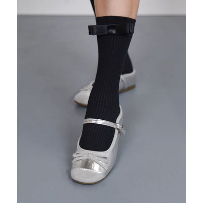 ビビッドレディ VIVIDLADY バレエコアミュール サンダル レディース （silver）