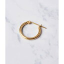 アドポーション ADPOSION 14mm フープピアス(片耳) (ゴールド)