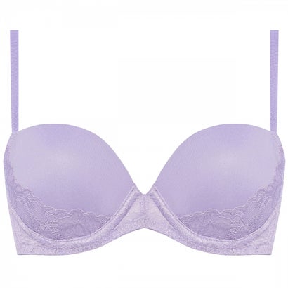 アモスタイル バイ トリンプ AMOSTYLE BY Triumph Daily AMOSTYLE スムースブラ ブラ＆ショーツセット (コンフィーレース)(B.C.Dカップ) AMST518 WHU + Mini JX【返品不可商品】 （パープル） 2