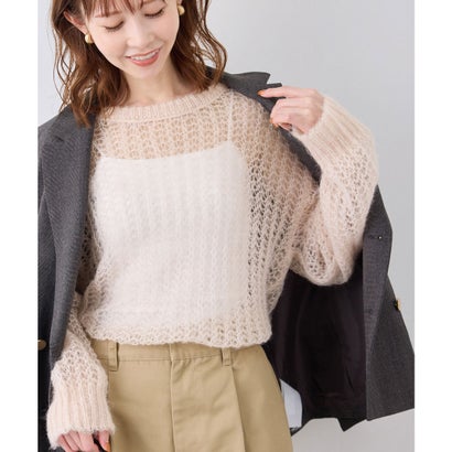 ロペピクニック ROPE' PICNIC モヘヤ混シアーニットプルオーバー （キナリ（16）） locondo-13414511 LOCOMALL(ロコンド公式ストア) サンプル画像2