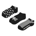 ニューバランス New Balance レディース ソックス 3P 靴下 LAS35704 (マルチカラー) (マルチカラー)