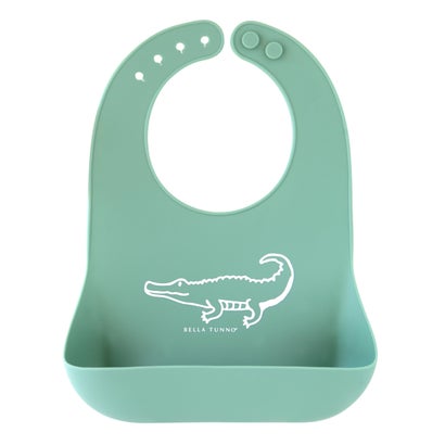 ベラトゥーノ BELLA TUNNO ビブ シリコン製 Wonder Bib【返品不可商品】 (Crocodile)