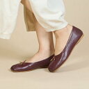 イング ing 足袋デザインバレエシューズ (ワイン)(4)