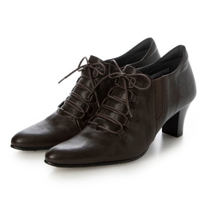 ダッチェス DUCHESS ポインテッドトゥレースアップパンプス （DBR）