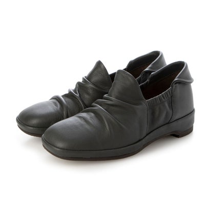 モード エ ジャコモ ディッシィ MODE ET JACOMO D'ICI 【軽量】ソフトレザーフラットシューズ （カーキ）