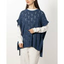 センソユニコ Sensounico POINTLIGNE High Twist Cottonニット (ブルー)