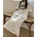 ミージェーン me Jane ロゴTシャツワンピース (ホワイト)