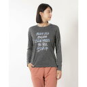 ティゴラ TIGORA レディース 長袖機能Tシャツ ドライグラフィックロングTシャツ TR-9A2634TL (ブラック)(4)