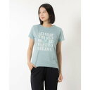 ティゴラ TIGORA レディース 半袖機能Tシャツ ドライグラフィックTシャツ TR-9A2624TS (グリーン)