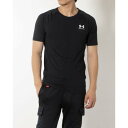 アンダーアーマー UNDER ARMOUR メンズ フィットネス 半袖コンプレッションインナー UAヒートギア フィッティド ショートスリーブシャツ 1387941 (Black//)