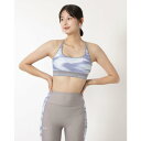 アンダーアーマー UNDER ARMOUR レディース フィットネス スポーツブラ UAクロスバックブラ プリント ミディアムサポート 1388356 (Nimbus Blue / /)(4)
