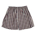アクアスキュータム Aquascutum AQトランクス/裏打ゴム/チェックC 【返品不可商品】 (ネイビー)