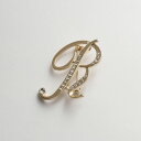 ザ ショップ ティーケー (ウィメン) THE SHOP TK(Women) イニシャルアソートブローチ (ゴールド(207))