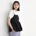 ザ ショップ ティーケー (ウィメン) THE SHOP TK(Women) バルーンキャミセット (ブラック(019))