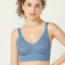 スロギー sloggi スロギー ゼロフィール ブリス ブラレット(M、Lサイズ)sloggi ZF Bliss Bralette JX (アズーラブルー)