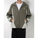 ノルディ NERDY CURVED BLOCK WINDBREAKER カーブドブロックウインドブレーカー