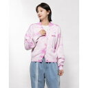 ノルディ NERDY Tie-Dyeing Cropped Cardigan タイダイクロップドカーディガン