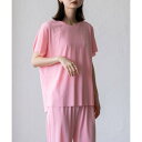 ヴィータフェリーチェ VitaFelice スムースタッチルームウェア 上下セット (PINK)